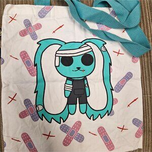 Plushie Dreadfuls Tote Bag Dermatillomania Rabbit